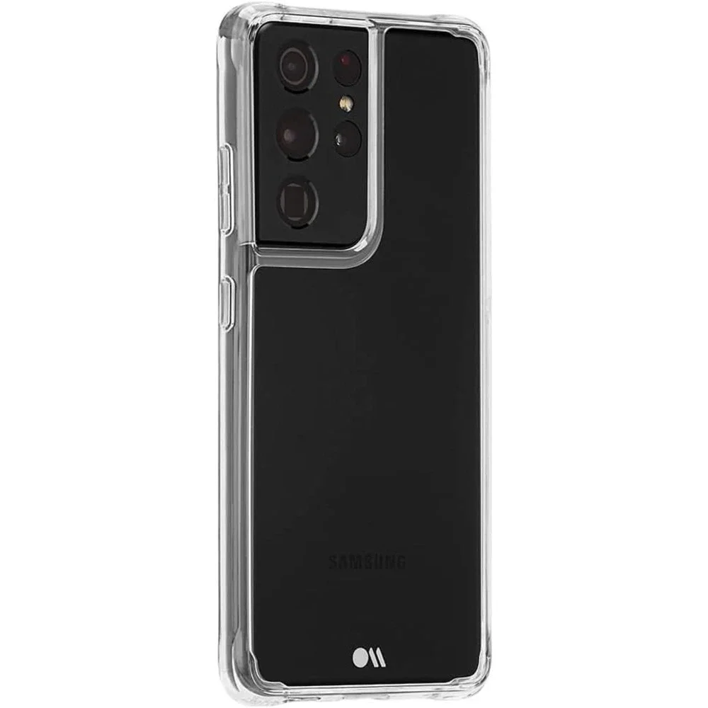 Case-Mate Tough Clear‎ Case Samsung Galaxy S21 Ultra 5G – 10ft Drop Protection